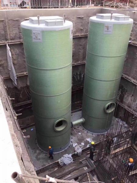 广东重庆OPPO智能生态科技园安装一体化污水提升泵